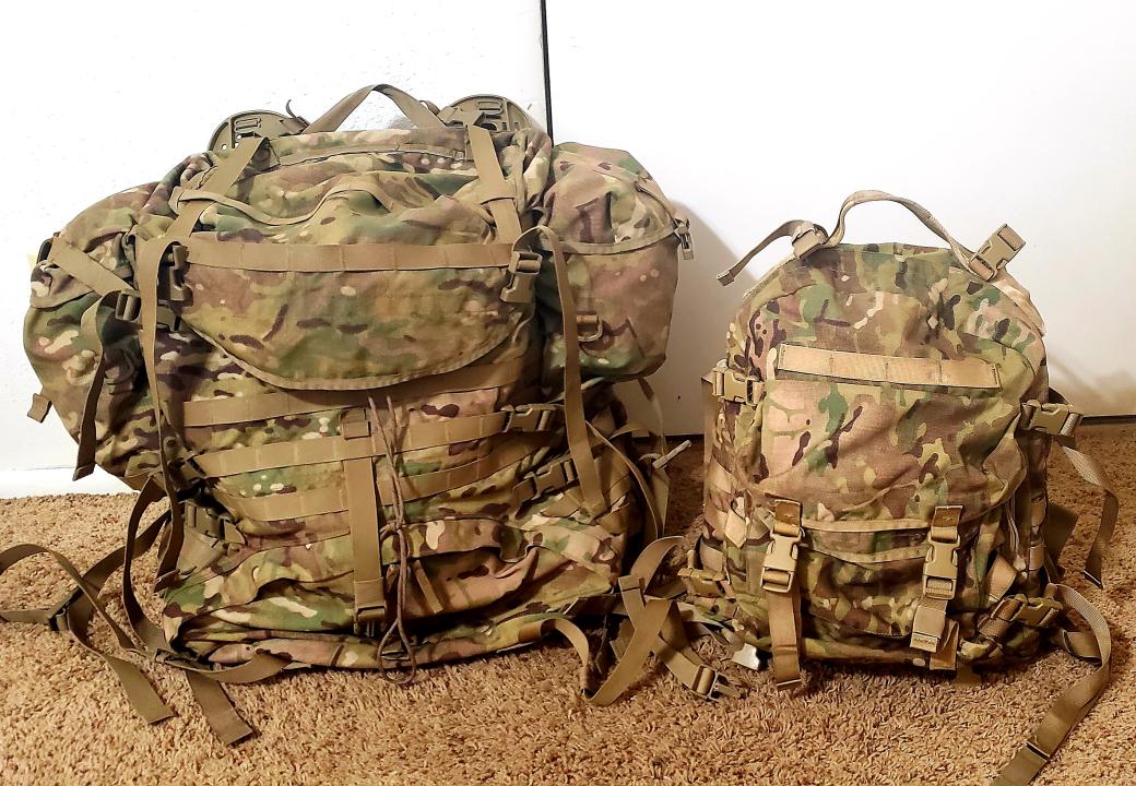 Large Military Packs Ocp Molle Ii Alice Field Backpacks W Frame Pads