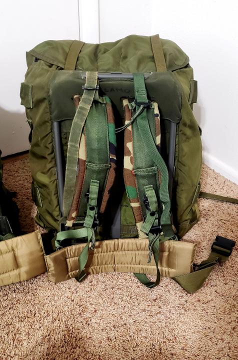 Us Army Molle II Large Rucksack USGI Military ACU Molle II 3-Day